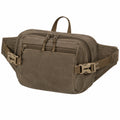 Hüfttasche 30 x 15 x 8 cm aus Textil Olivbraun mit Reißverschluss im Outdoor-Stil