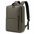Rucksack 30 x 14 x 42 cm aus Kunstfaser olivgrün für Alltag mit Reißverschlussfächern